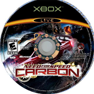Need for Speed Carbon media 5 for Xbox